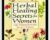 Herbal Healing Secrets for Woman -Safe Natural Remedies for 40+ Women – Laurel Vukovic